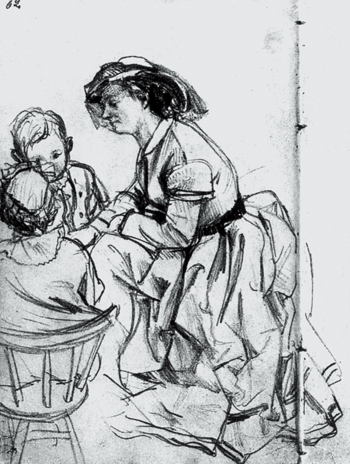  Adolpyh Von Menzel —— 速写 视点出版 (52)